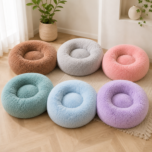 Plush Cloud Dog Bed