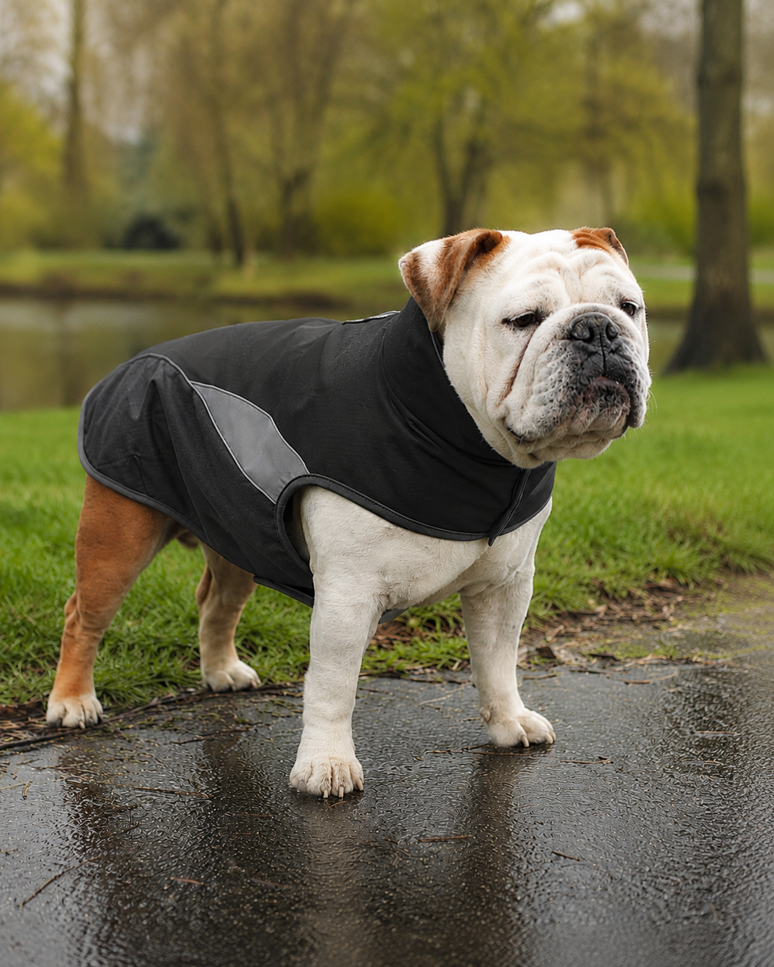 All-Weather Dog Jacket Raincoat Waterproof