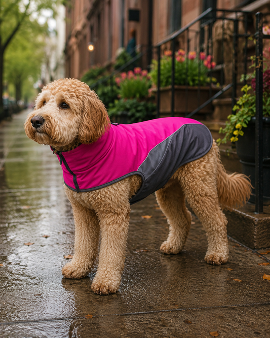 All-Weather Dog Jacket Raincoat Waterproof