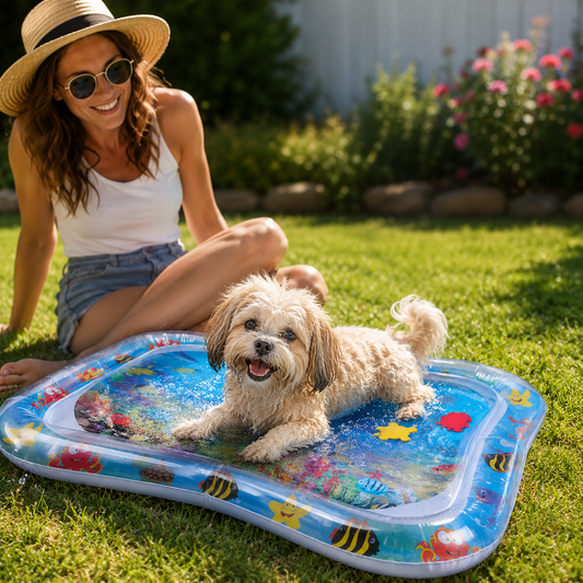Summer Inflatable Water Mat For Pets